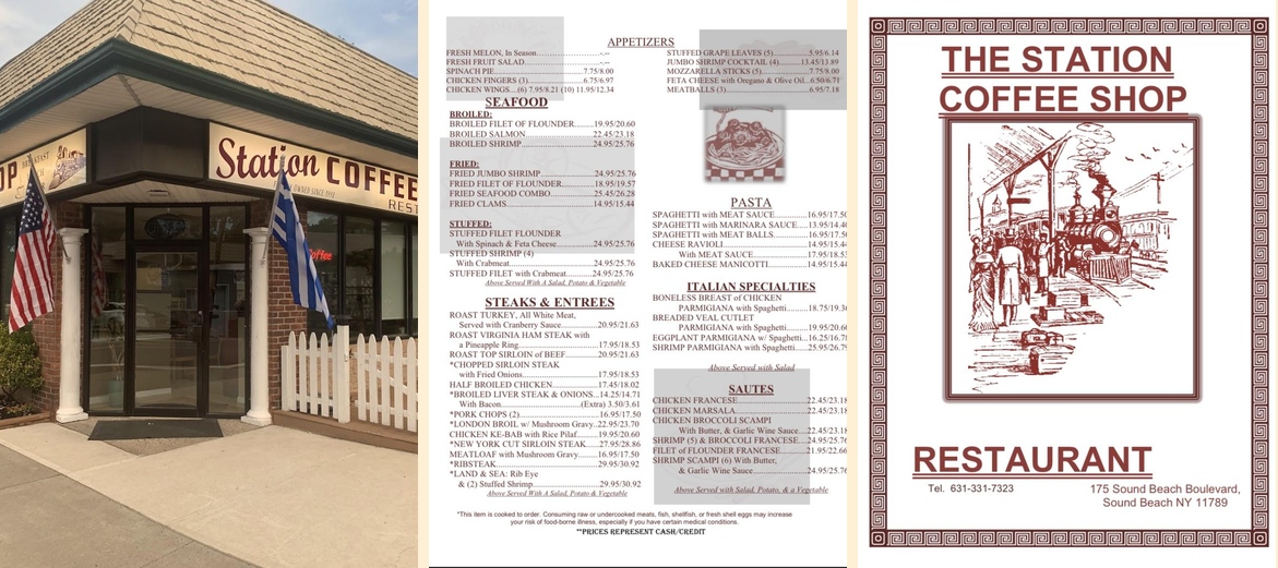 Station Coffee Shop Sound Beach