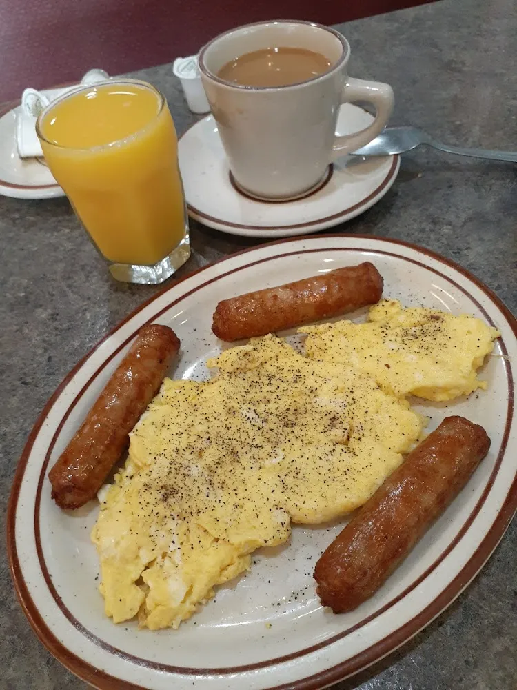 Scrambled Eggs and Sausage